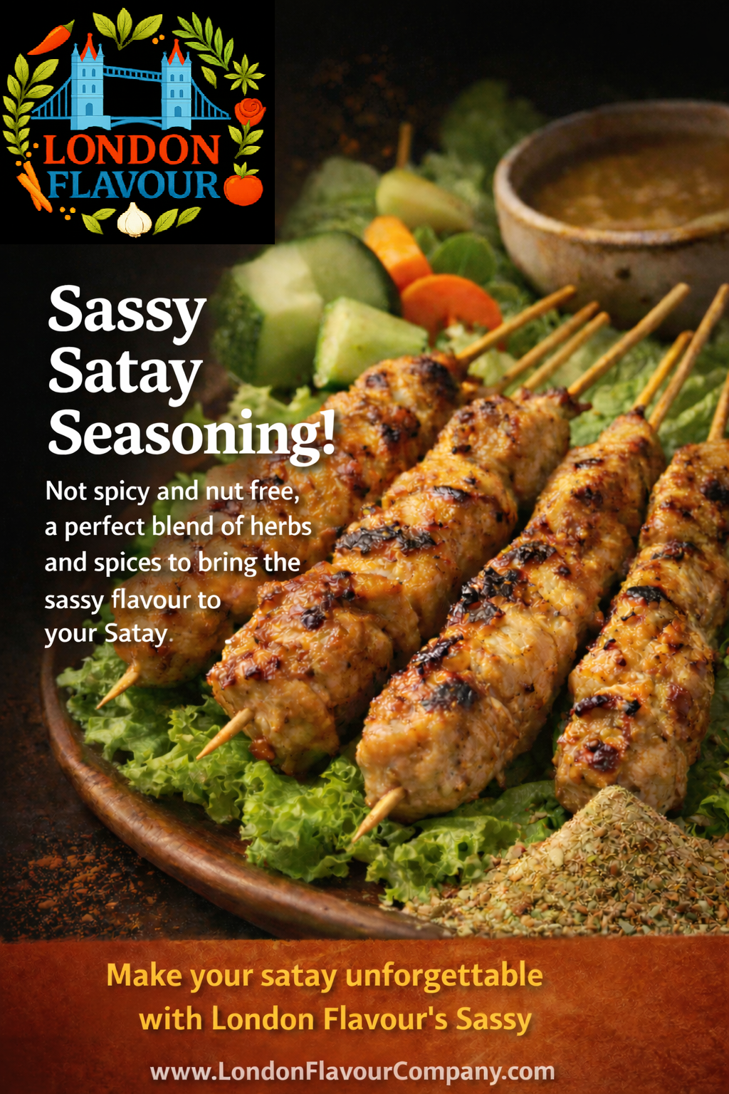 Sassy Satay Seasoning